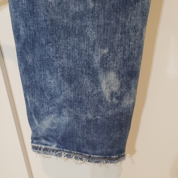 AEO Mens REAL Size 30 X 31  Extreme Flex Jeans Distressed Acid Wash - Picture 13 of 16